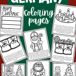 christmas in germany coloring sheets