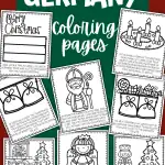 christmas in germany coloring sheets
