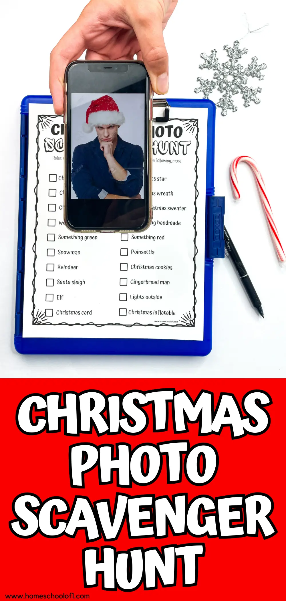 christmas photo scavenger hunt