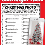 christmas scavenger hunt for teens