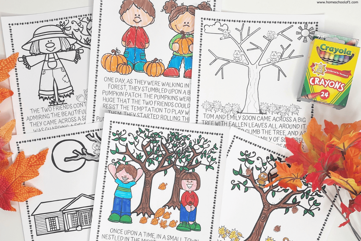 free fall coloring pages