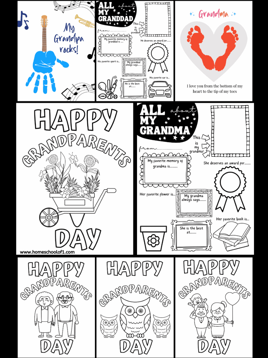 free-grandparents-day-printables-homeschool-of-1 for Free Printables For Grandparents Day Free Grandparents Day Printables - Homeschool of 1 for Free Printables For Grandparents Day