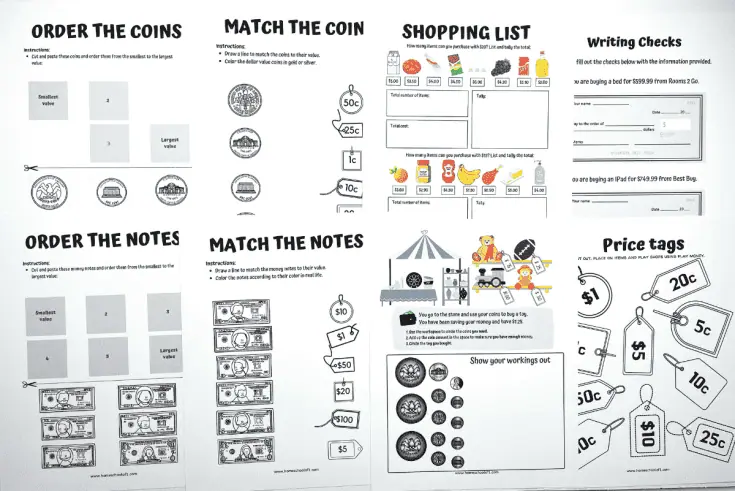 Fun and Easy Money Activities for Kindergarten