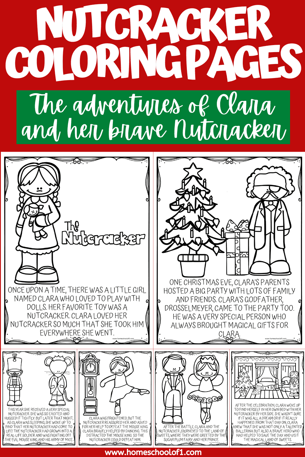 free nutcracker coloring pages