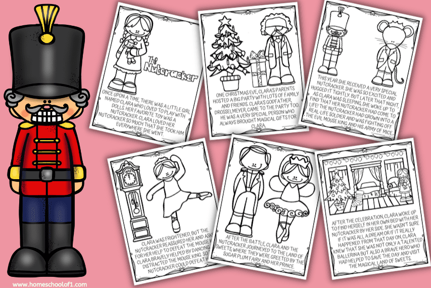 free nutcracker printable story