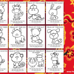 free printable chinese zodiac animals