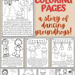 groundhog day coloring pages