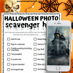 halloween scavenger hunt for teens