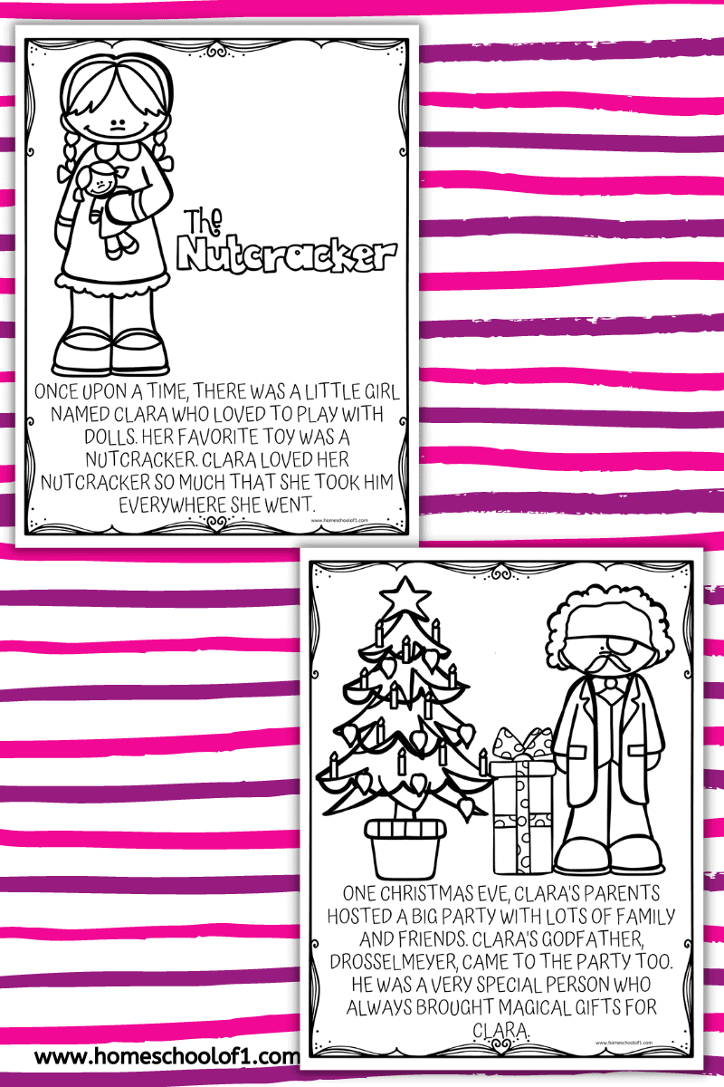 nutcracker story printable