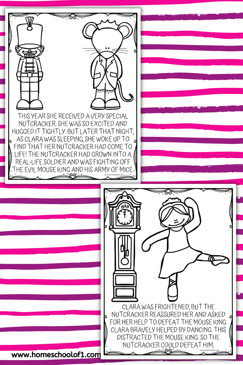 printable nutcracker story