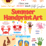 summer handprint craft