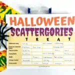 treat halloween scattergories
