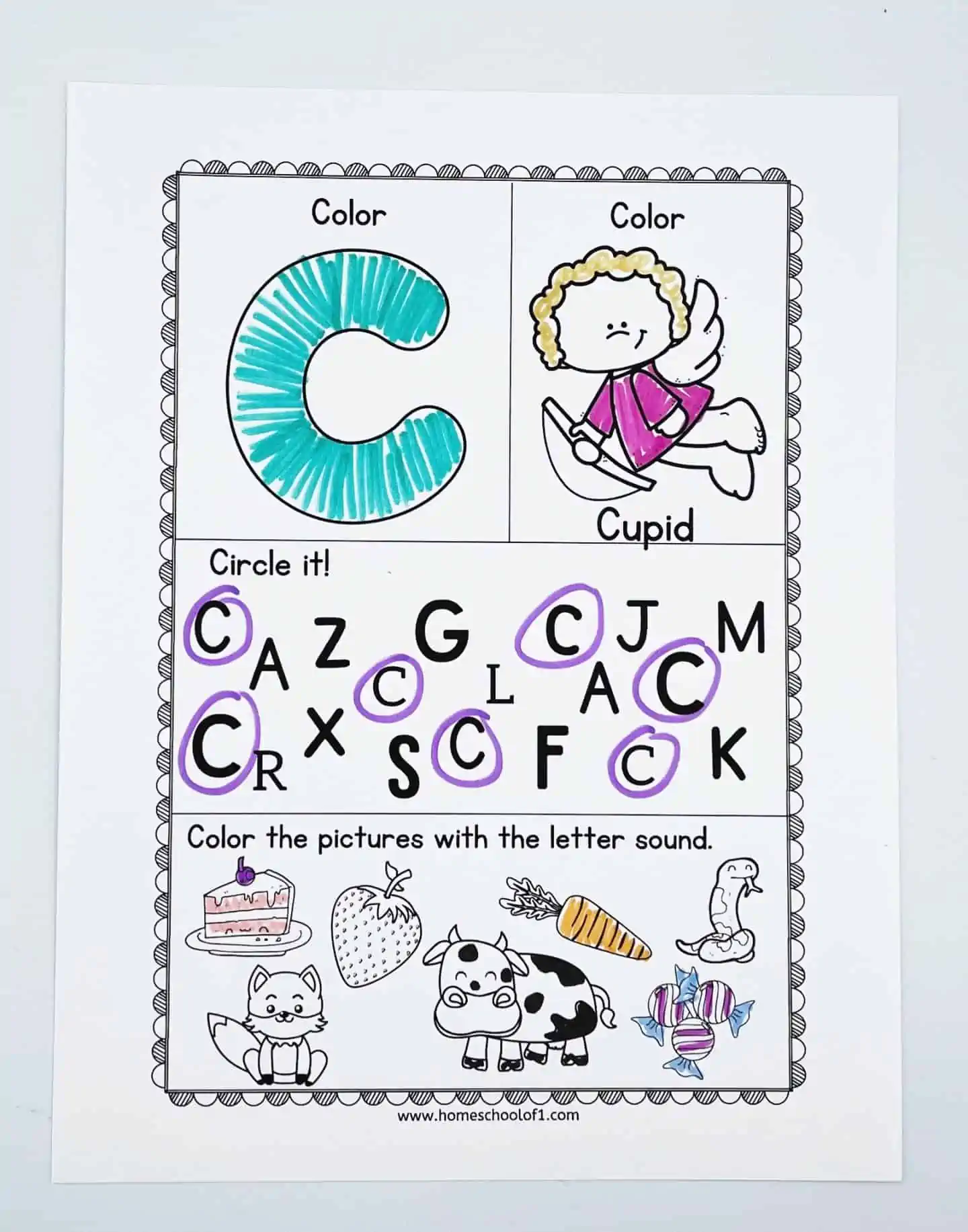 valentines day alphabet printable