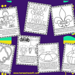 MARDI GRAS WORKSHEETS