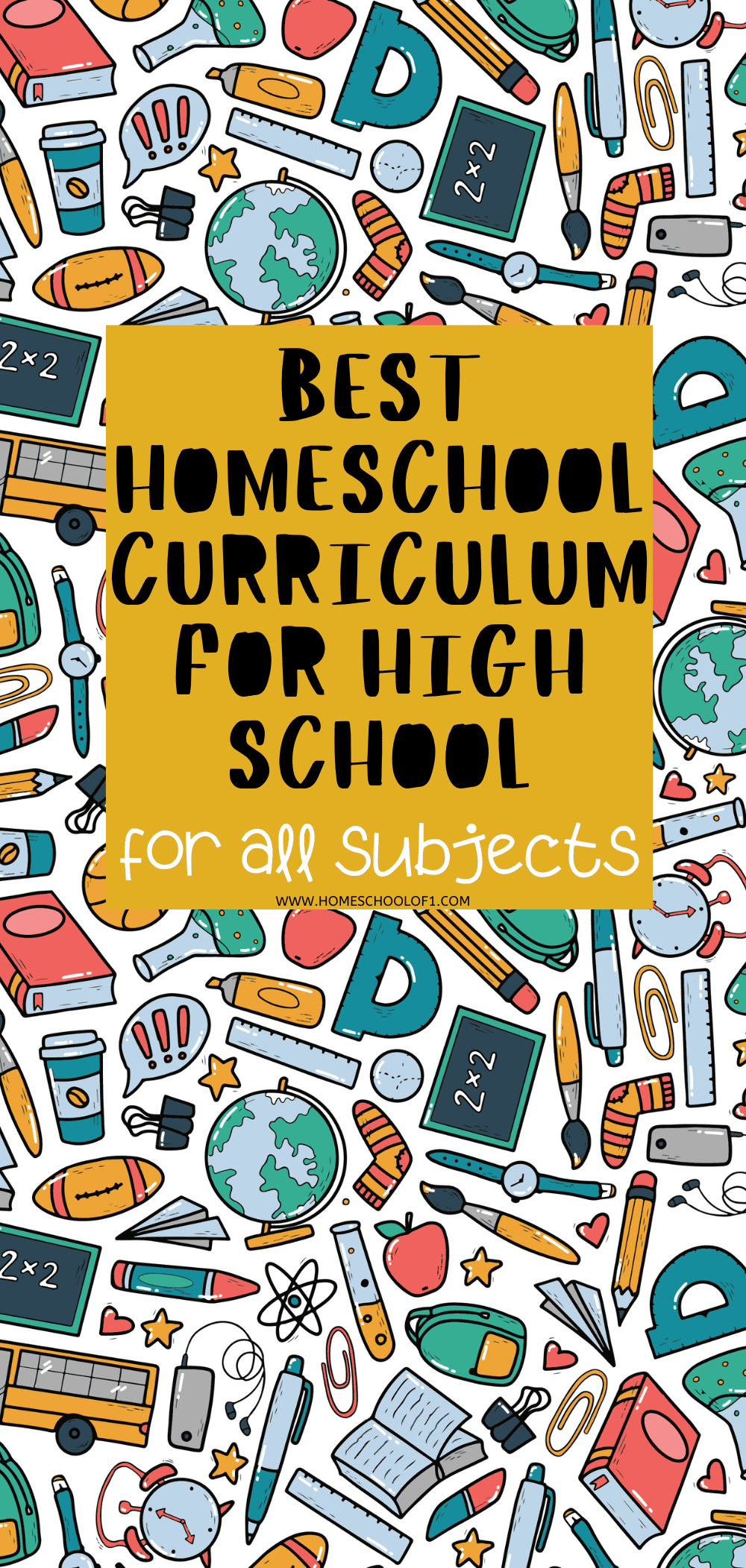best homeschool curriculum for high school