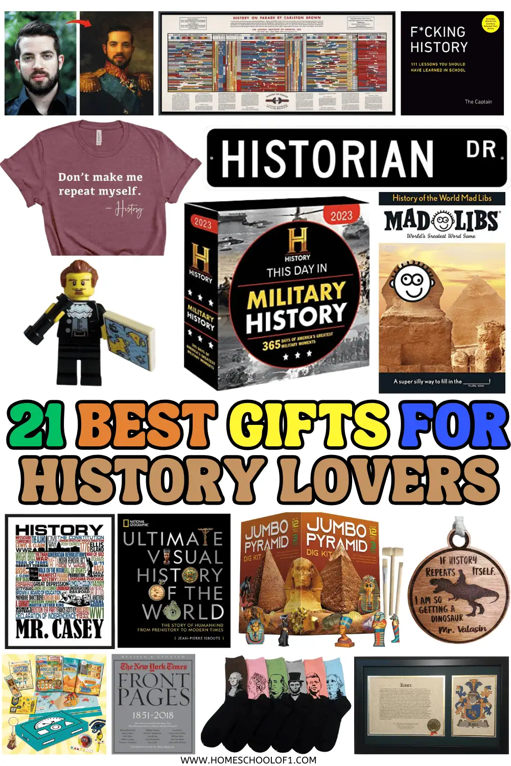 21 Best Gifts for History Lovers Unique & Educational Ideas