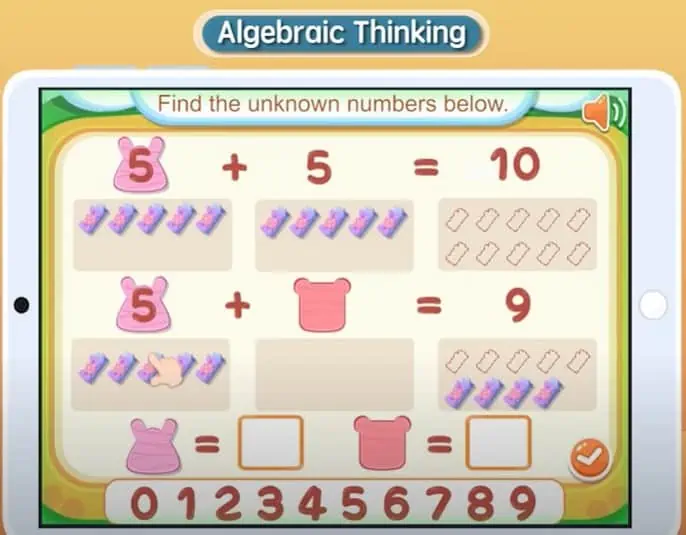 algebraic thinking