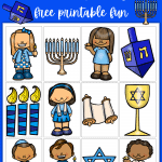 Hanukkah memory game