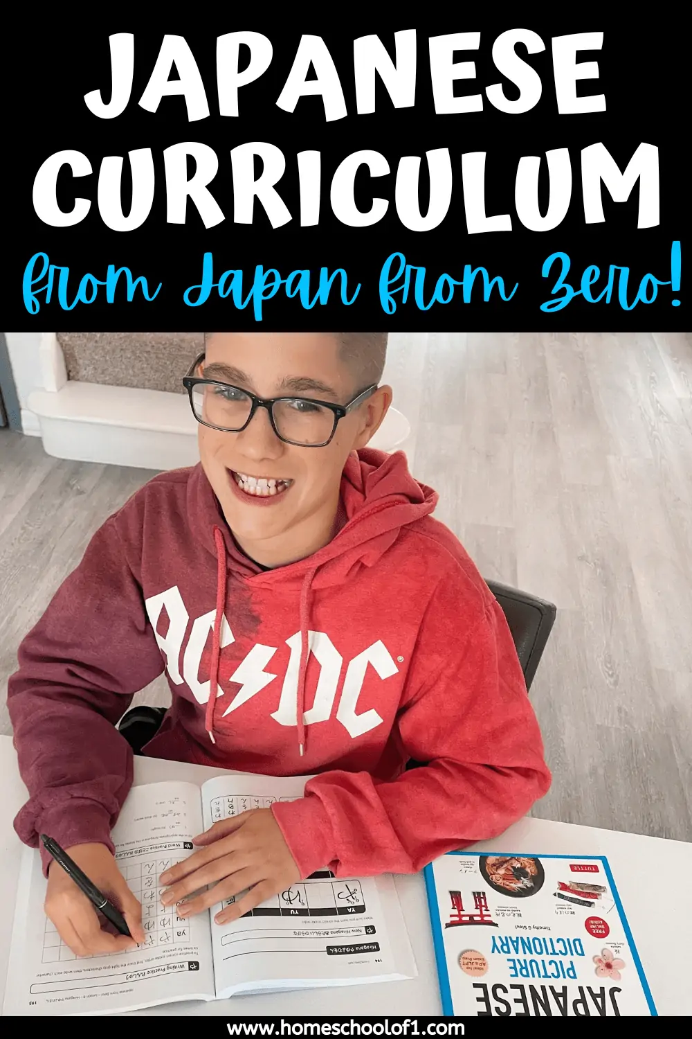 Japanese Homeschool Curriculum from Japanese from Zero!