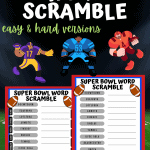 SUPERBOWL WORD SEARCH