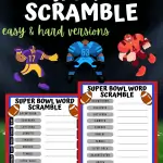 SUPERBOWL WORD SEARCH