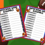 SUPERBOWL WORD SEARCH