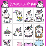 Unicorn matching game