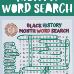 black history word search printable