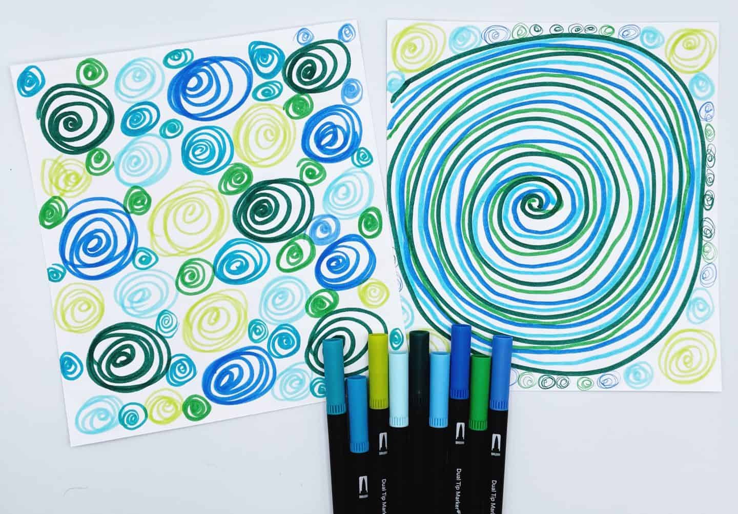 earth day matching game printable, with green and blue designs on the back. 