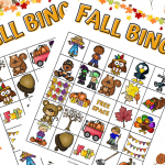 fall bingo