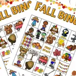 fall bingo