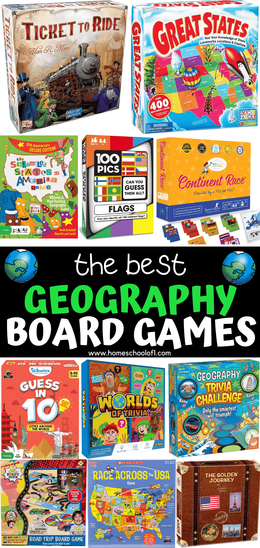 22 Best Geography Board Games in 2024
