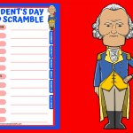 presidents word scramble easy