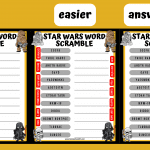 star wars word scramble answers