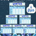 winter scattergories