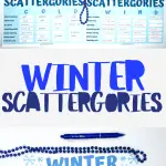 winter scattergories free
