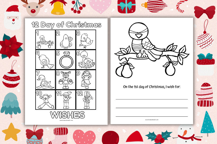 12 days of Christmas wishes