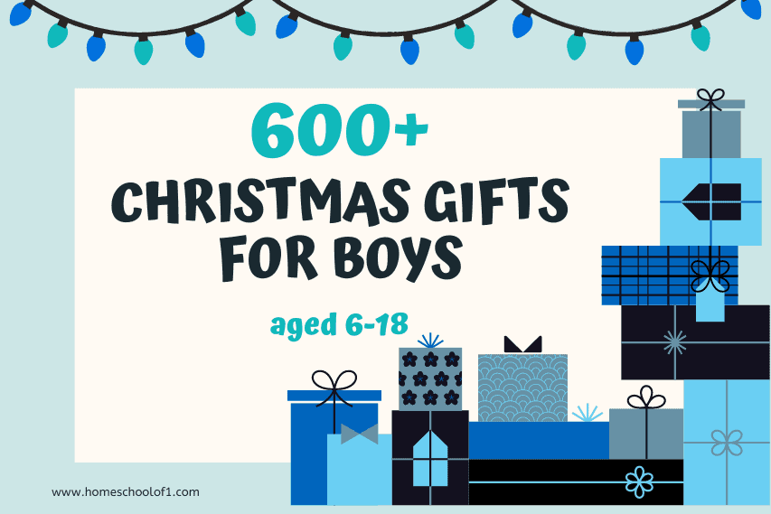 600+ Christmas Gifts for Boys Aged 6-18 (2023)