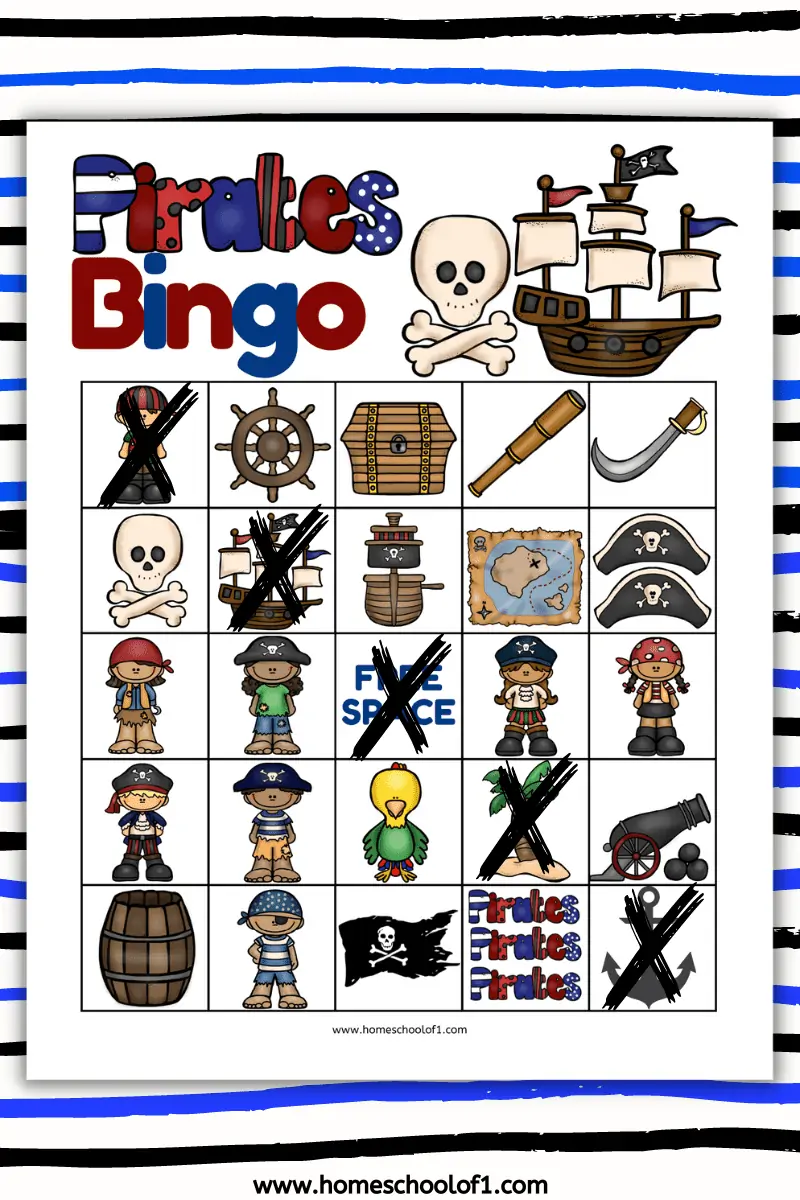 PIRATES BINGO