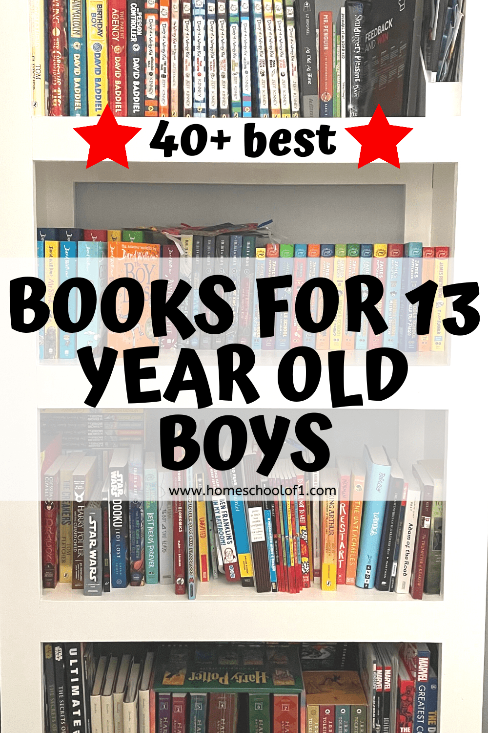 40+ Best Books For 13 Year Old Boys They’ll Love to Read
