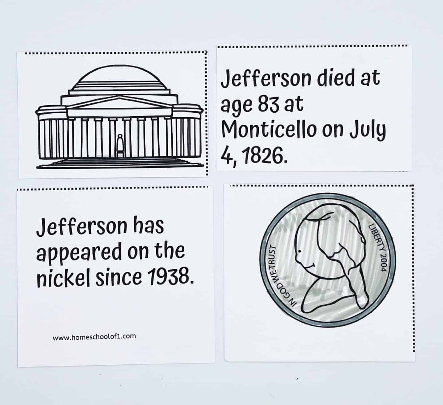 free thomas jefferson history worksheets