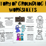 history of groundhog day worksheet