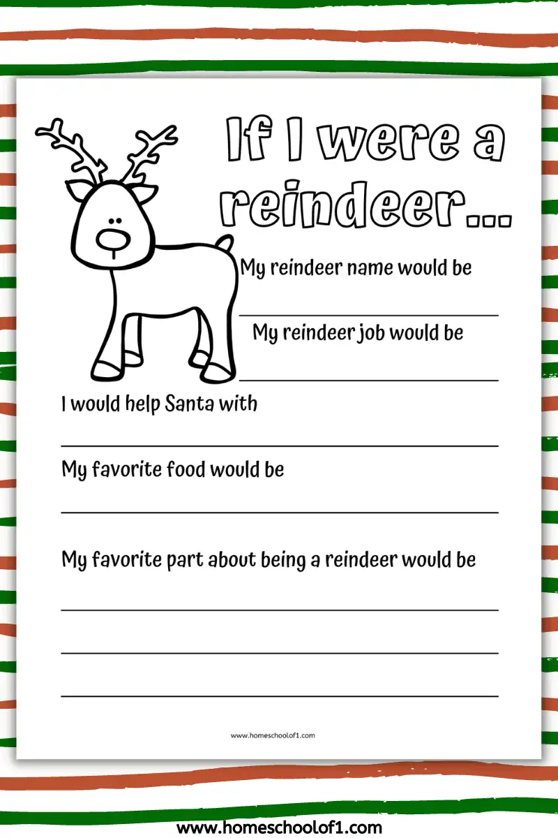 if i were a reindeer writing
