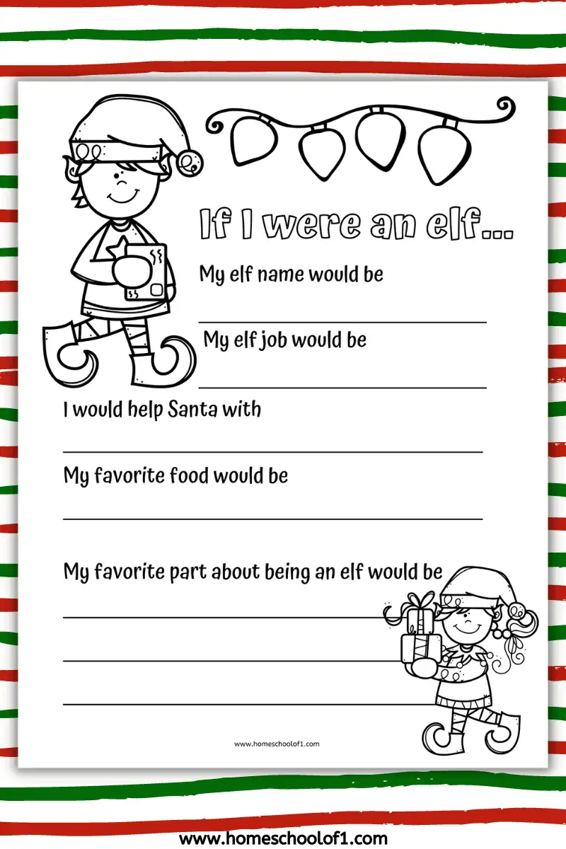 if i were an elf writing