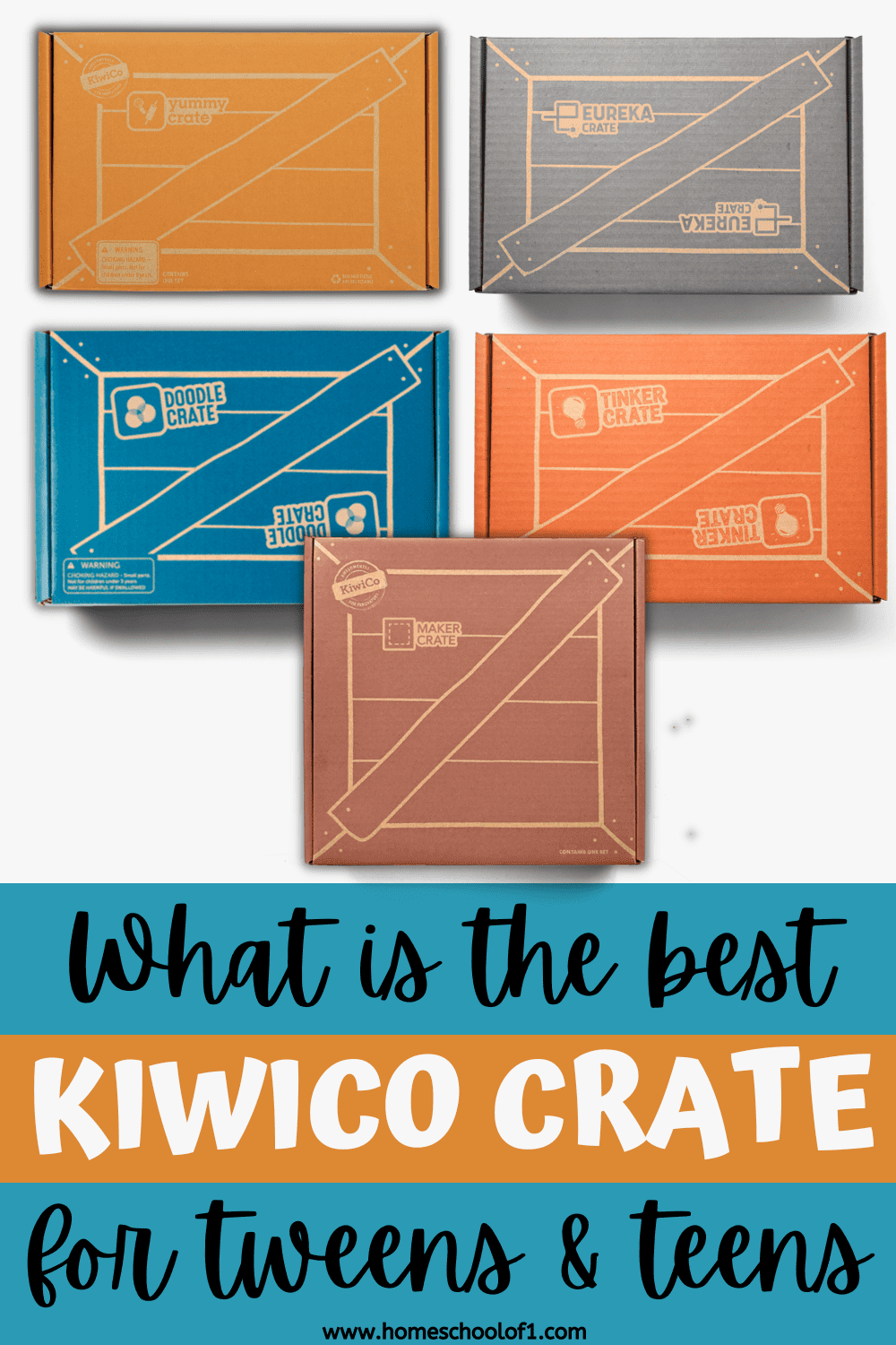 what is the best kiwico crate for teens with the boxes above the text