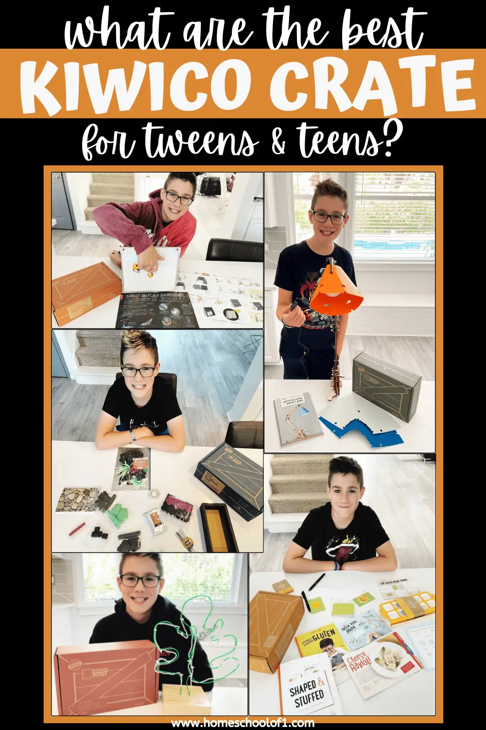 what are the best kiwico crates for tweens and teens
