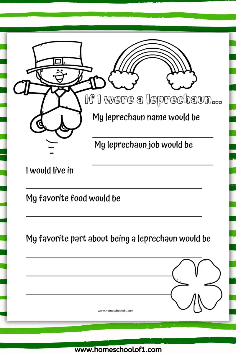 leprechaun writing prompt