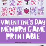 valentine's day memory game printable