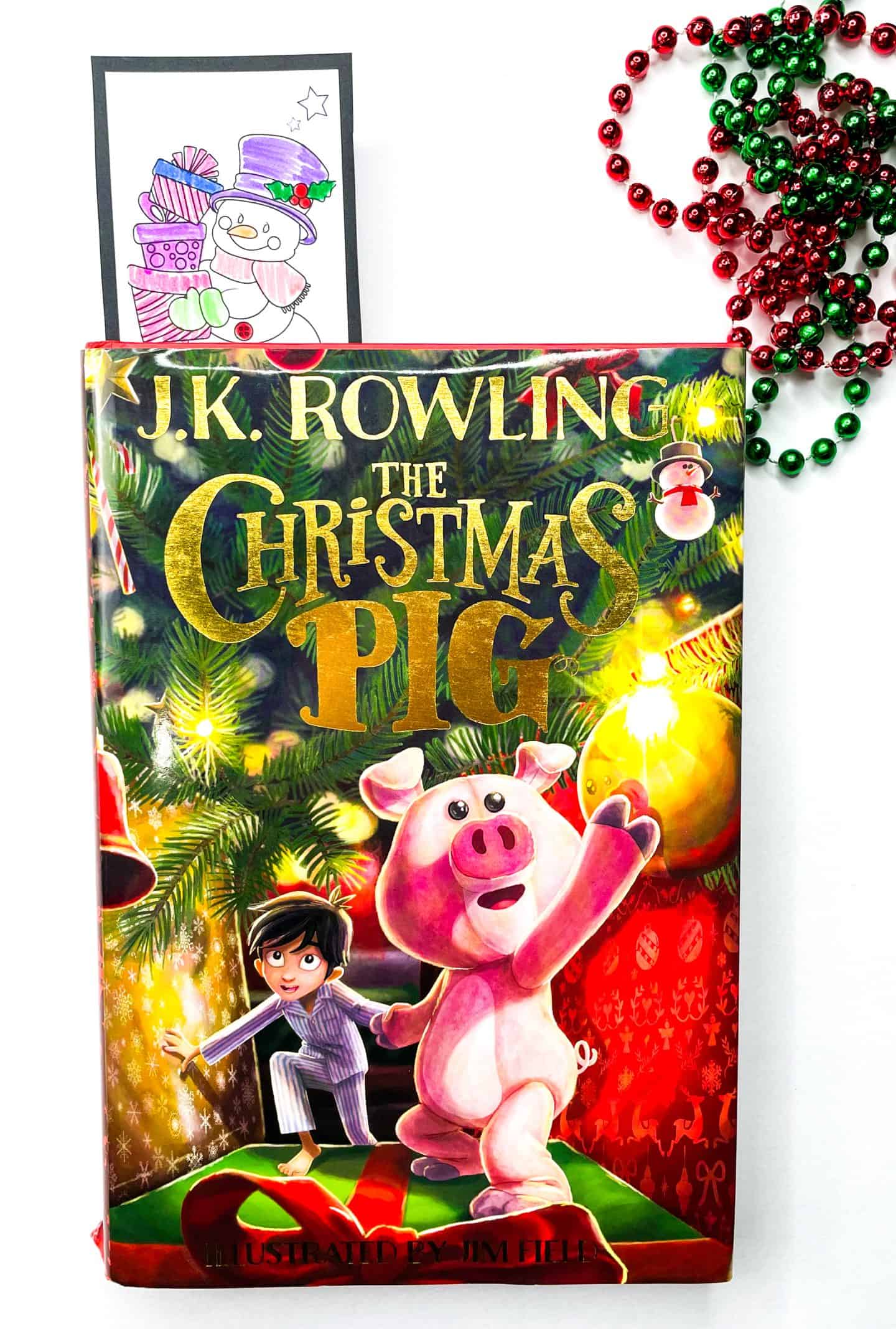 CHRISTMAS BOOK AND BOOKMARK