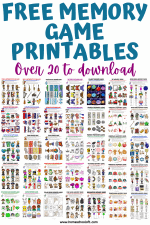 23+ Free Printable Memory Games - Homeschool of 1